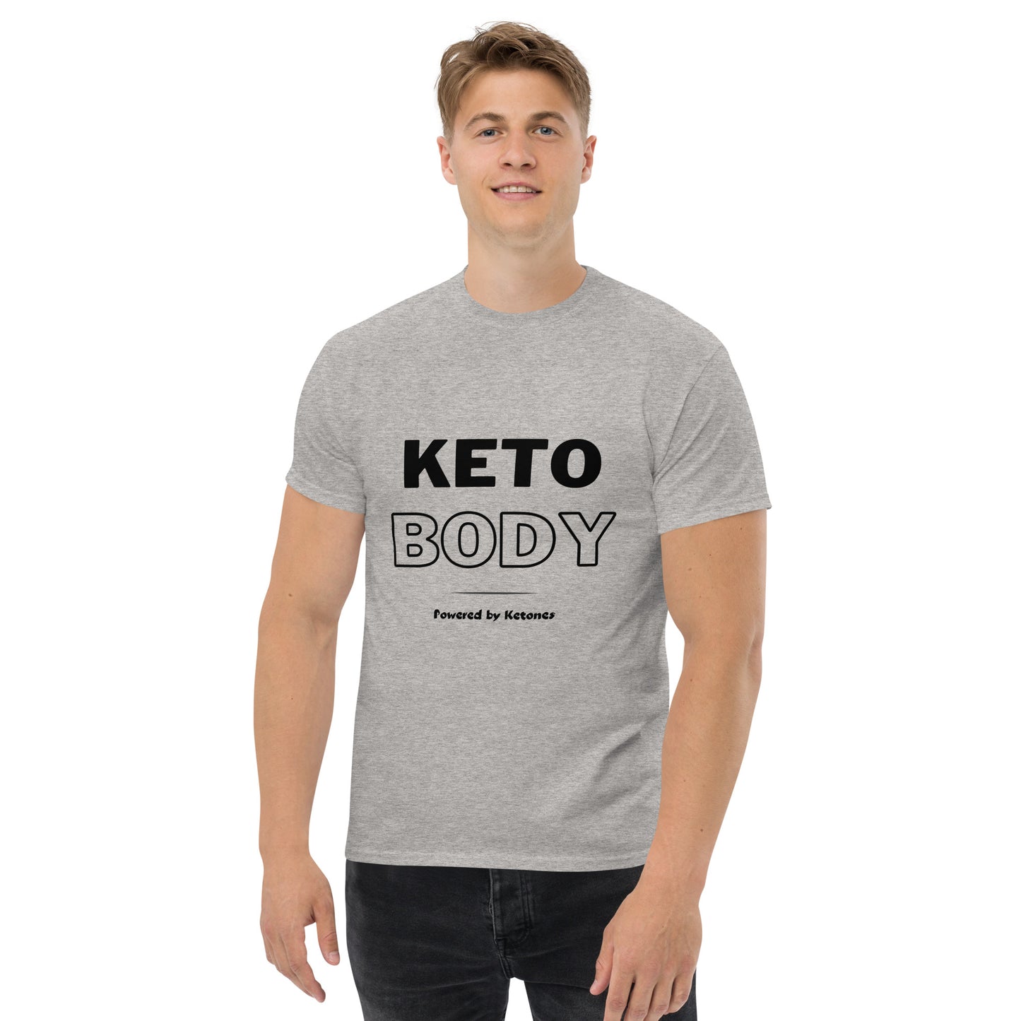 Herren-T-Shirt "Keto Body"