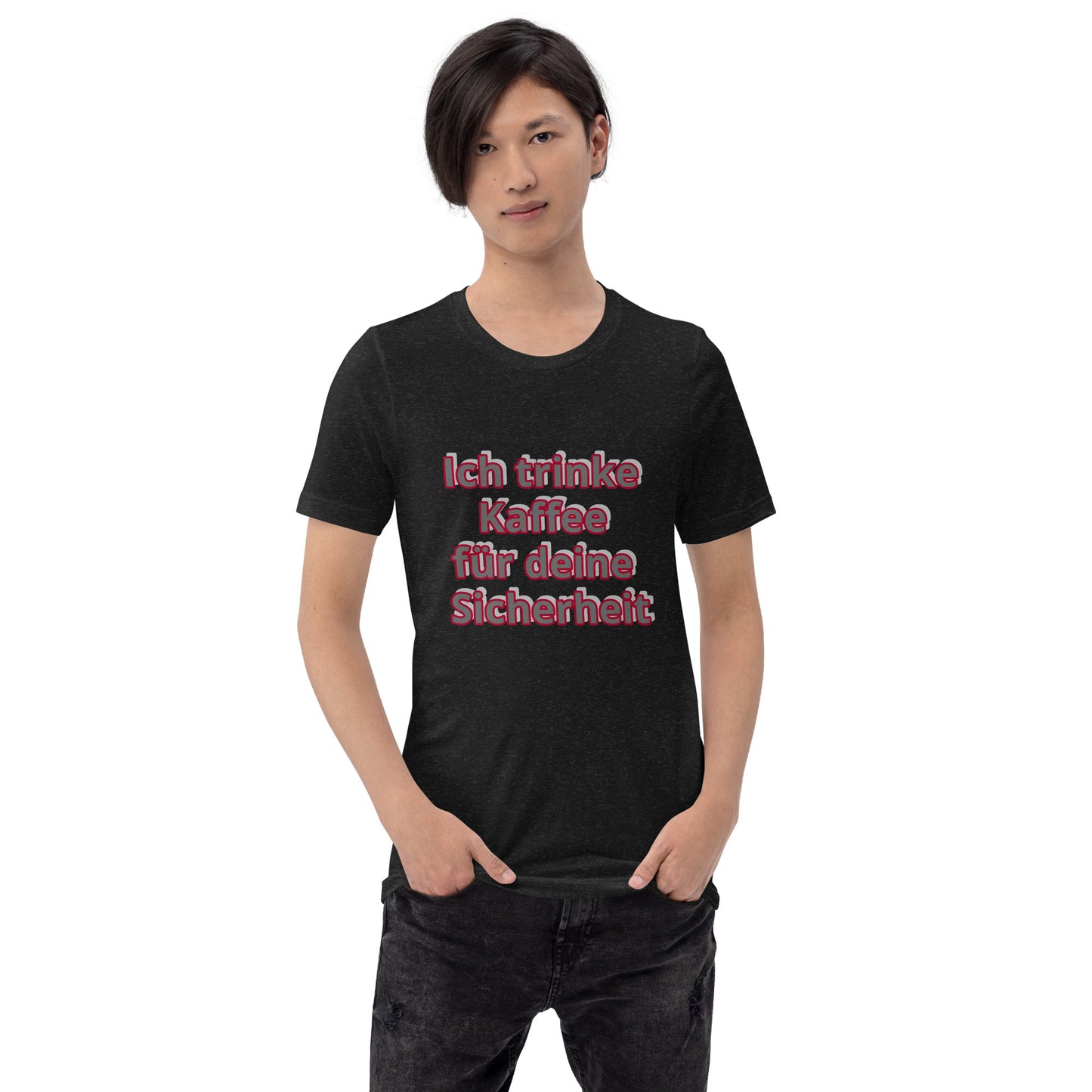 Unisex-T-Shirt "Sicherheit"