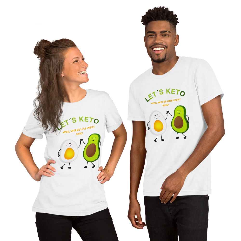 Unisex-T-Shirt "Let´s Keto"