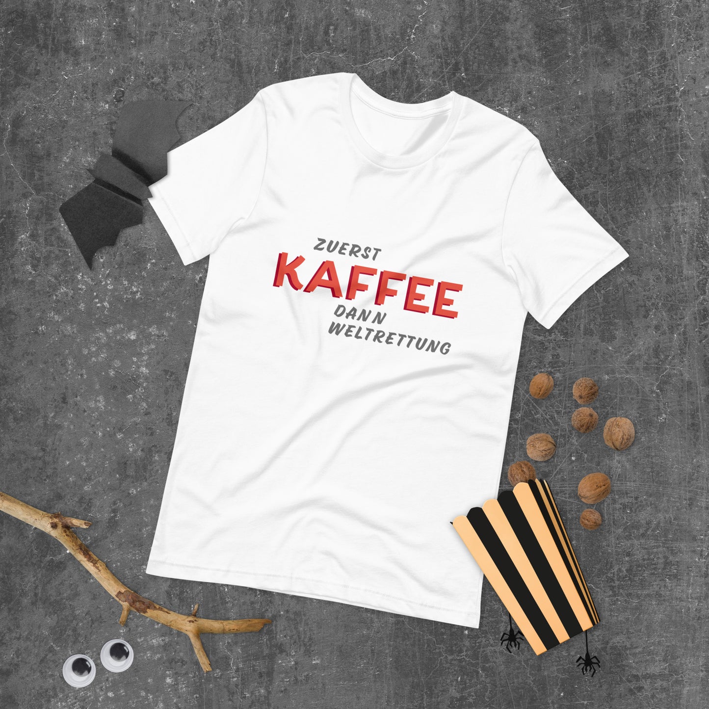 Unisex-T-Shirt "Weltrettung"