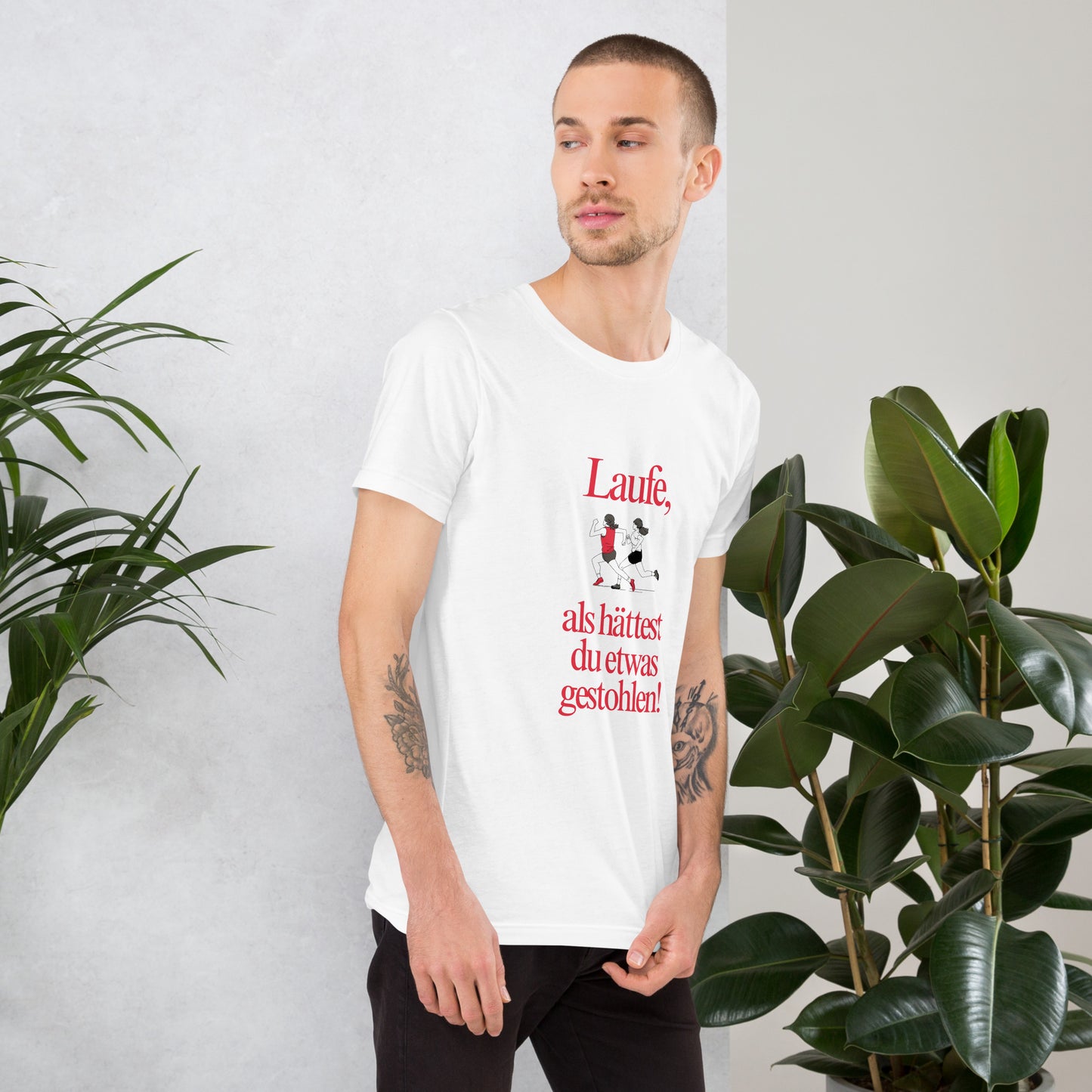 Unisex-T-Shirt "Laufen"